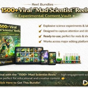 1500+ Viral “Mad Scientist” Reels – Experimental Content Vault