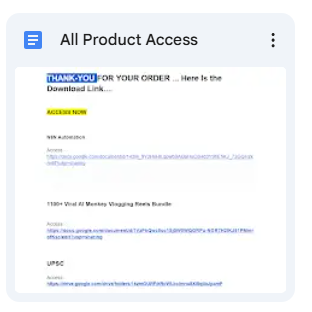 Digital Product Bundle